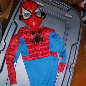 Kids SpiderMan costume w/mask